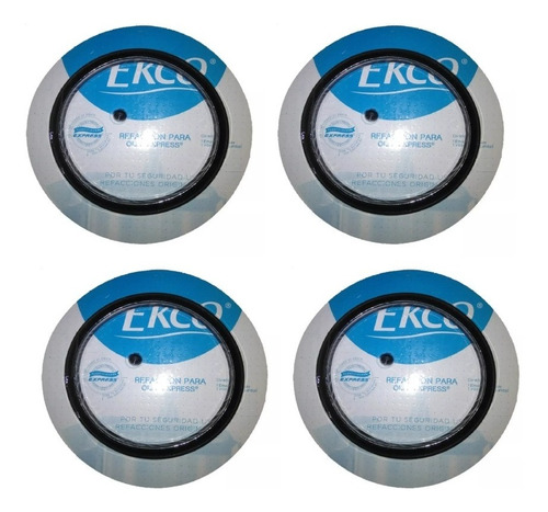 4 Empaques + Valvulas Olla Express Ekco 4 Litros