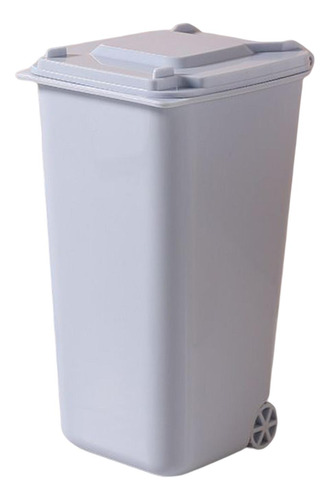 Mini Papelera Cubo De Basura Cubo De Basura Para Mesita Azul