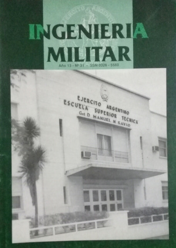 Lote 6 Revistas Ingenieria Militar N° 30,31,36,45,46 Y 47