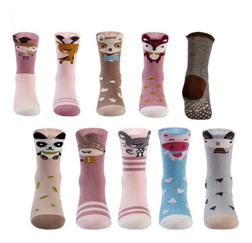 Calcetines Antiderrapantes De Algodon Blue Oferta 6 Pares