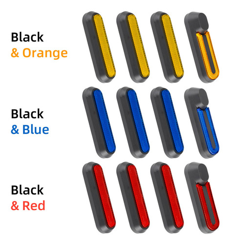 Juego De Tiras Reflectantes De 1 Unidad Con Funda Pro Pro2 H