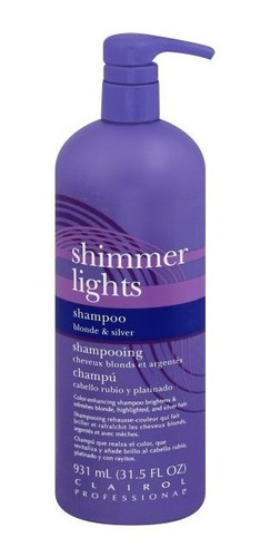 Clairol Brillo De Las Luces De Champú Rubia Y De La Plata