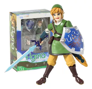 Figma Figura 153 Legend Of Zelda Link Coleccionable Original