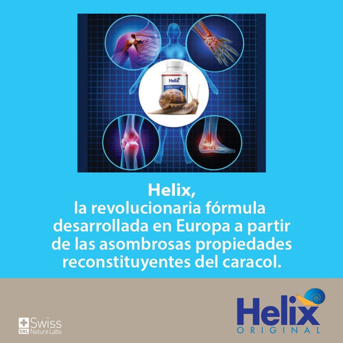 Helix Original de um mês - 30 tomadas insípidas