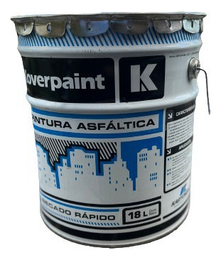  Kartonsec Pintura Asfáltica | | 18lts Secado Rapido Color Negro