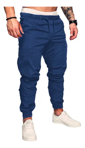 Pantalón Militar Hombre Elastizado Urbano Slim Fit Bengalina