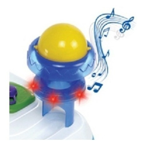 Mesa Maxi Atividades Azul Magic Toys Com Som E Acessórios