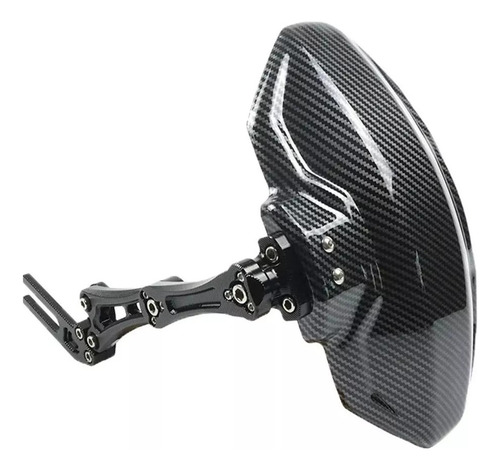 Guardabarros De Rueda Trasera Universal 360 ° Rotación Negro
