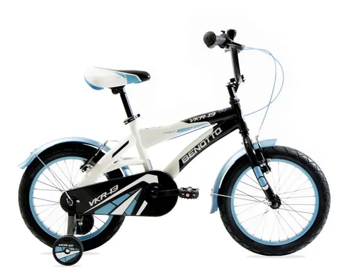 Mountain bike Benotto Infantil VKR 13 aro 16 freio garfo v cor