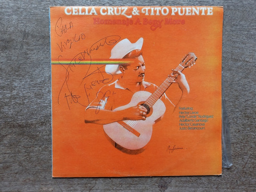Disco Lp Celia Cruz & Tito Puente - Homenaje (1985) R40