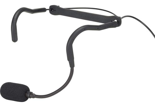 Samson Qex Fitness - Micrófono Para Auriculares, Color Negro