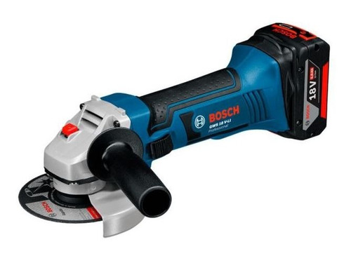 Esmeril Angular Inal. 4 1/2 Bosch Gws 18v-li 18v
