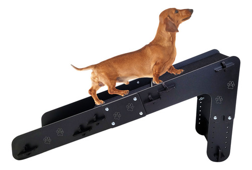 Rampa Pet Inclinação Suave Para Sofá 7 Níveis Regulável 48cm
