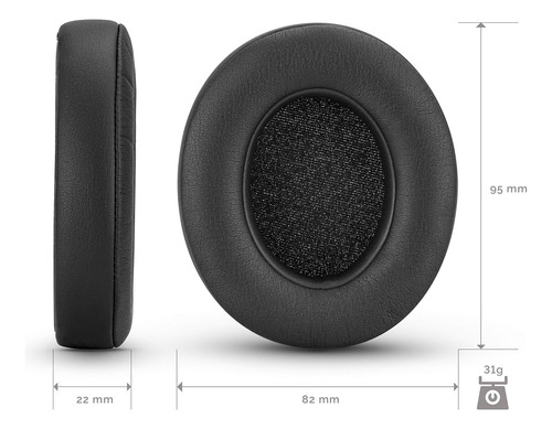 Almohadillas Brainwavz Para Auriculares Beats Studio 3 Y 2