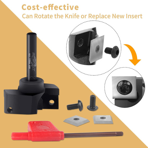 Broca Cnc Enrutador De Superficie Spoilboard, Vástago ...