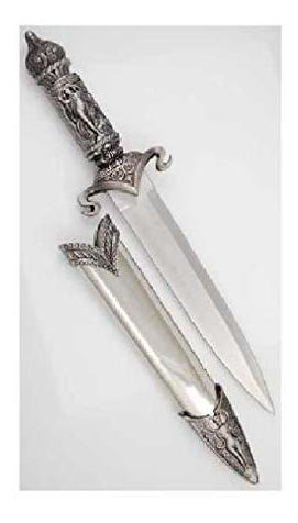 Triple Luna Wicca Pagano athame Pentagrama Celta colgantes pendientes