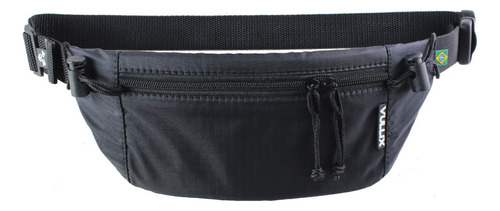 Vullix Mini Black pochete impermeavel slim cor preto liso