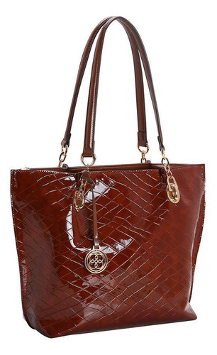 Bolsa Feminina Chenson Verniz Tote 3483947