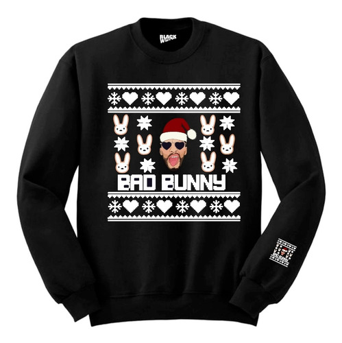 Sudadera Bad Bunny Navidad Concierto Unisex