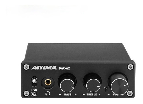 Aiyima Mini Hifi 2.0 - Amplificador De Audio Digital (24 Bit