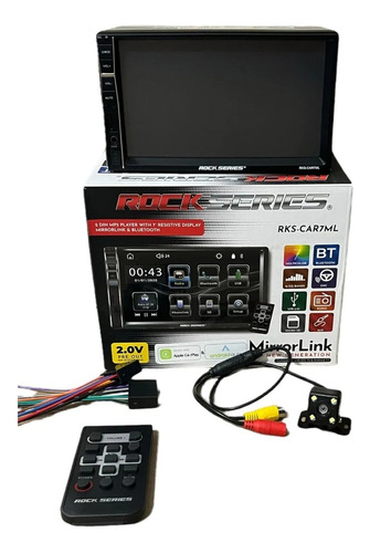 Autoestereo Pantalla Rock Series Rks-car7ml Carplay Android