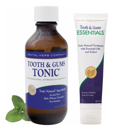 Dental Herb Company - Tnico De Dientes Y Encas (18 Oz.) Kit