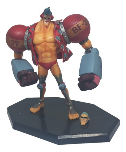 Figura Franky Cambia Cabezas 20cm - One Piece