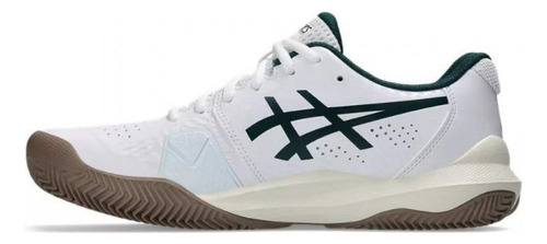 Zapatillas Asics Gel Challenger 14 Clay Blanco Verde Oscuro