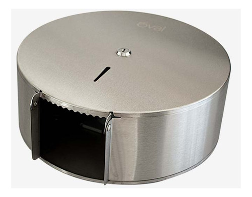 Despachador Papel Higiénico Jumbo De Acero Inox Dv048 2pz