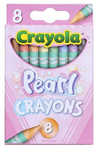 Crayones Crayola Pearl, Paquete De 8