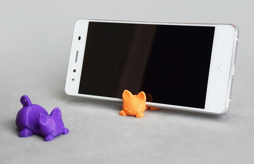 Imagen 6 de 7 de Soporte Stand Base Para Celular Animalitos Colores
