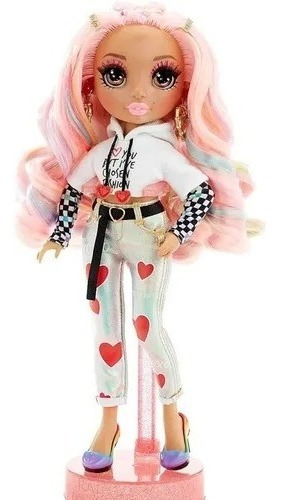 Imagen 4 de 9 de Muñeca Rainbow High Kia Hart Edición Especial