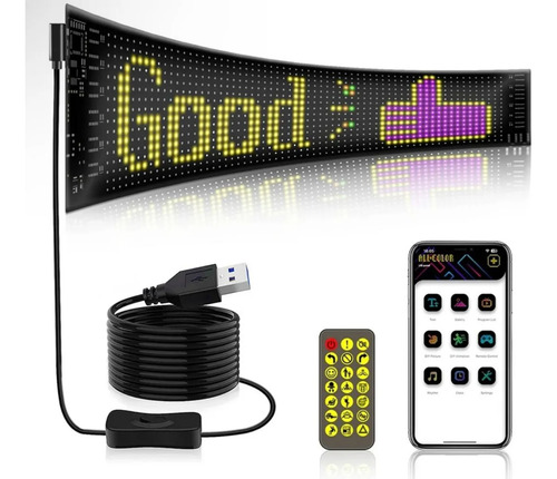 Pantalla Led Lumínica Auto Programable Con Control Global