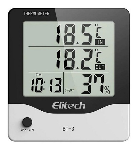 Termohigrometro Digital Elitech Bt-3