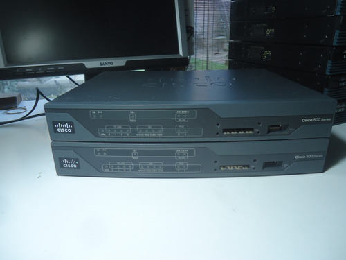 Router Cisco 881g Y 881 Gw 3g Pcex-3g-hspa-g Load Balance (Usado)