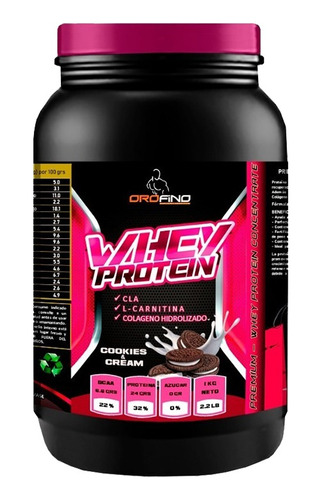 Woman Whey Protein Orofino - 1kg 30 Servicios Totales