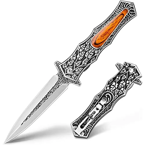 Navaja De Bolsillo Valhalla Pastor, Cuchillo Plegable De 3,7