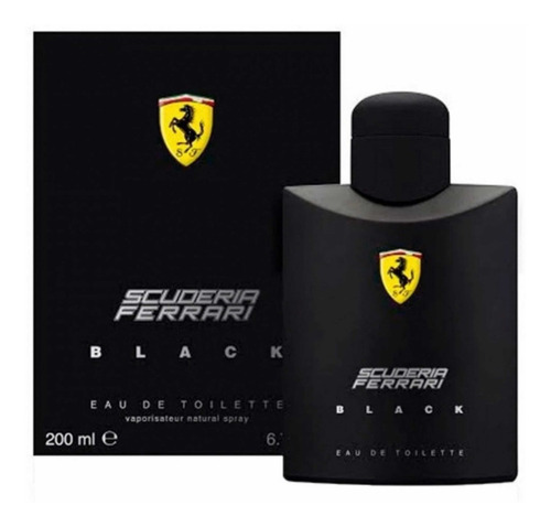 Ferrari Scuderia Black Original Edt 200ml Para Masculino