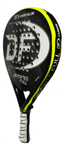 Paleta De Padel Modelo Df Yellow + Carbono + !! Color Amarillo