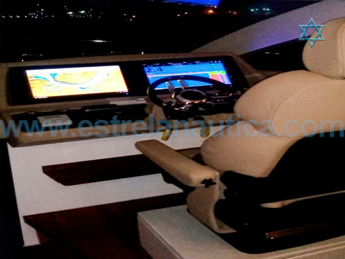 Imagem 10 de 15 de Lancha Schaefer 62 Iate Ferretti Axtor Carbrasmar Armada