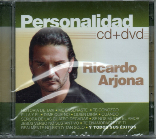 Ricardo Arjona Personalidad Cd/ Dvd Nuevo Sin Bandera Ciudad