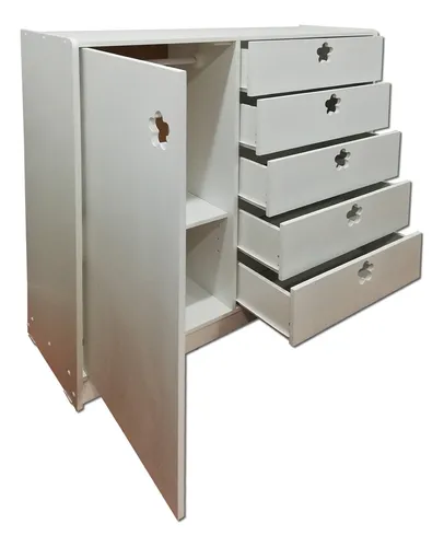 Chiboro Mini Closet Blanco Flor