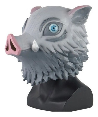 Máscara De Cerdo Kimetsu Gift Con Yaiba Hashibira Inosuke