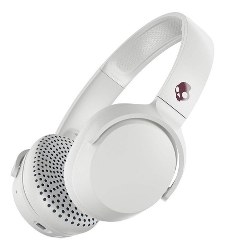 Imagen 1 de 4 de Audífonos inalámbricos Skullcandy Riff Wireless white y crimson