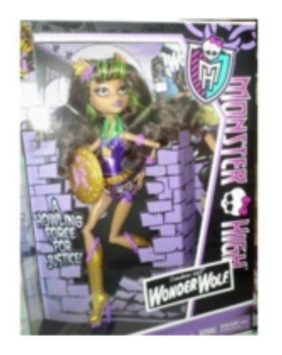 Monster High Power Ghouls Clawdeen Wolf Wonder Wolf