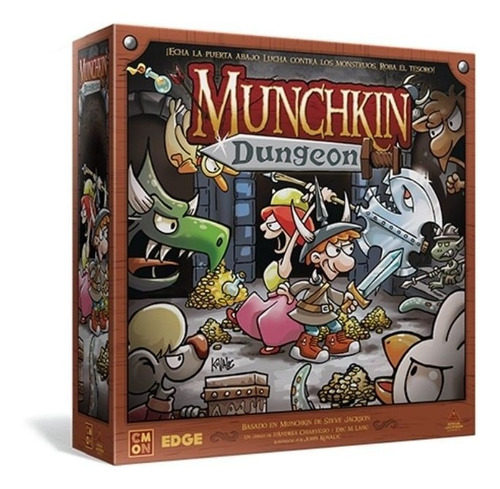 Munchkin Dungeon + Envío - Español / Updown