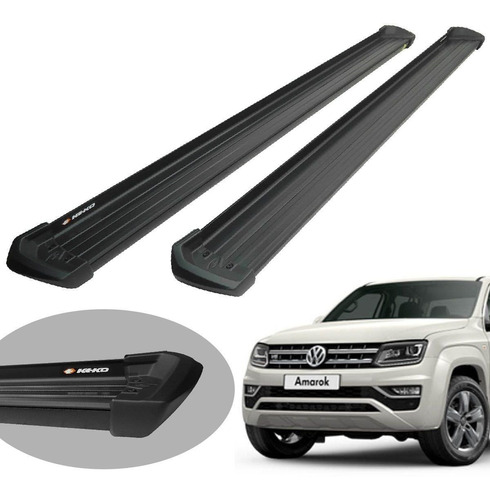 Estribo Amarok 11 12 2013 2014 2015 2016 Keko Preto Integral