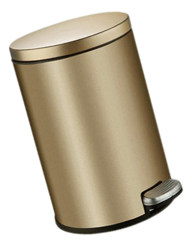 Cubo De Basura Con Pedal De Acero Inoxidable A Prueba De