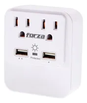 Comprar Forza Toma Corriente De Pared Forza Model-fwt-221 Usb
