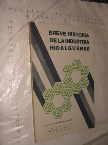 Libro Breve Historia De La Industria Hidalguense , Juan Manu